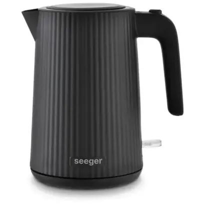 Seeger SGR100BK Waterkoker - 1.7L - 2200W - Zwart