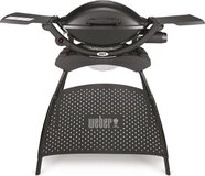 Weber Q2000 met stand - Zwart