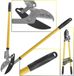 GEKO Bypass takkenschaar - Anvil en ratelmechanisme - 740 mm - Teflon coating - Ergonomische handgrepen