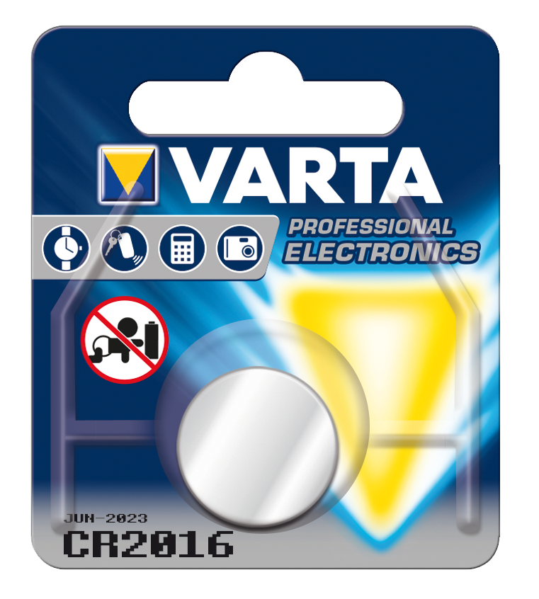 Varta CR2016 Lithium Batterij - 1 Stuk
