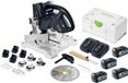 Festool SYMC 70 EB-Basic SYMMETRIC scie circulaire sans fil 36 V (2 x 18 V) 216 mm + 4x batterie 5,0 Ah + chargeur double + Systainer