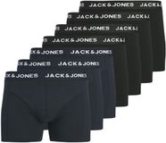 JACK&JONES JACTONY SOLID TRUNKS 7 PACK Heren Boxershorts XXL Navy Blazer Effen 95% Katoen 5% Elastaan
