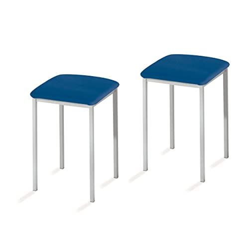 ASTIMESA TACUBL - Keukenkrukken - Kunstleer - Blauw - 45 cm - Set van 2