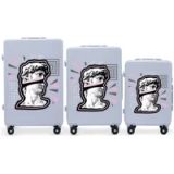 Wings Valise ABS+ Popiersie (x3)