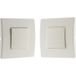 Zenitech - Interrupteur sans fil encastrable - Blanc - Venus