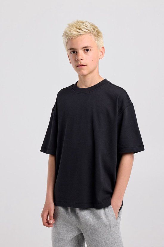 America Today T-shirt Eddie Jr 146/152 Katoen Zwart
