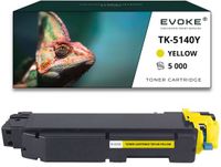 Evoke Kyocera TK-5140 Geel Printercartridge - 5000 Pagina's - Huismerk