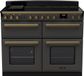 Falcon ESDLB110EIPSLT/AB-E1 Fornuis - Ardoise (Slate) - 5 Kookzones - Energieklasse A
