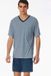 Schiesser Pyjama Comfort Nightwear 181161 Air Geruit Katoen Heren Maat M