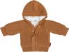 Baby's Only Vestje met capuchon teddy Soul - Caramel - 68