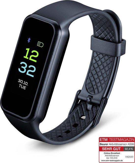 Beurer AS99 - Activity tracker - Hartslagmeting - Bluetooth - IPX67