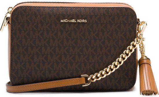 Michael Kors Camera Bag M Crossbody Tas - Bruin - Dames
