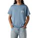 Levi's Ss Relaxed Fit Tee Ssnl Serif Logo Steam Maat: S | Basic T-Shirts Outlet | Heren | Blauw
