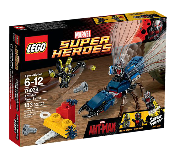 LEGO DC Comics Super Heroes Ant-Man Final Battle 76039