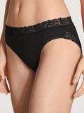 Calida Natural Comfort Lace Midi slip - 992 Black - Maat 48/50