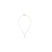 Guess Goud Hartje Hanger 48 cm Staal Vrouwen Volwassenen Goudkleurig