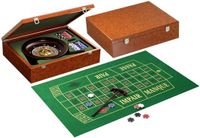 Philos Roulette set Design 1 - Houten Roulette Set - 25cm Wiel