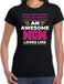 Bellatio Decorations Shoppartners Bv An awesome mom / een geweldige mama cadeau t-shirt zwart voor dames - kado shirt / verjaardag cadeau / moederdag XXL