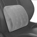 Unyqoos ® Luxe Ergonomische Rugsteun pour Voiture, Bureau et Usage Domestique avec Confort en Mousse à Mémoire de Forme