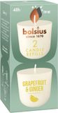 Bolsius Geurkaars Navulling Grapefruit & Ginger