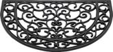 HQ Deurmat klassiek halfrond rubber 40x60 cm