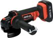YATO Meuleuse d'angle sans fil – 125 mm – 18V – 10.000 tr/min – Puissant et ergonomique – Inclusief mallette – Exclusief batterie et chargeur