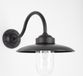 KS Verlichting Solingen Wandlamp - E27 - Aluminium - Matzwart