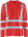 Blåkläder Blaklader UV-T-shirt High Vis lange mouw UPF 40+ UV 3381-1070 - High Vis Rood - XL