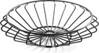 Lacor Linea Fruitmand - IJzer - Ø33,5 x 14,5 cm - Zwart
