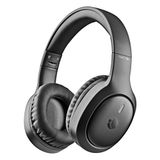 NGS Artica Tempest Black - Wireless Over-Ear Headset with Bluetooth, 28h Battery, Touch Control, ENC Mic, USB-C Charging Base, IPX5, Black