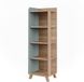 Vicco Karen Meuble haut – 40 x 128 cm Sonoma/Bleu