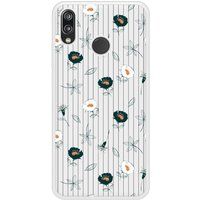 P20 Lite Garden Flowers Beschermende siliconen hoes