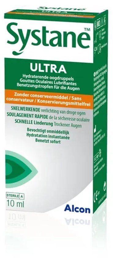 Systane Ultra Zonder Conserveringsmiddel - Oogdruppels - 10ml