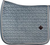 kentucky Zadeldek Velvet Dressuur Lichtblauw Cob | Zadeldekje Paard