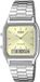 Casio Vintage Unisex Polshorloge Retro Design Srebrna Bransa Quartz
