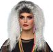 Boland - Pruik 80's queen Grijs - Krullen - Lang - Vrouwen - Hippie - 80's & 90's - Disco