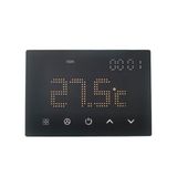 Elektronova Inbouwthermostaat programmeerbare module 3 plaatsen 240 V touch-display met achtergrondverlichting kleur wit compatibel met beugels 503