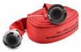 Garronda Tuyau plat 2 pouces 20 m - tuyau de pression 8 bar - tuyau d'incendie avec raccords rapides - tuyau layflat pour transport d'eau et drainage - rouge