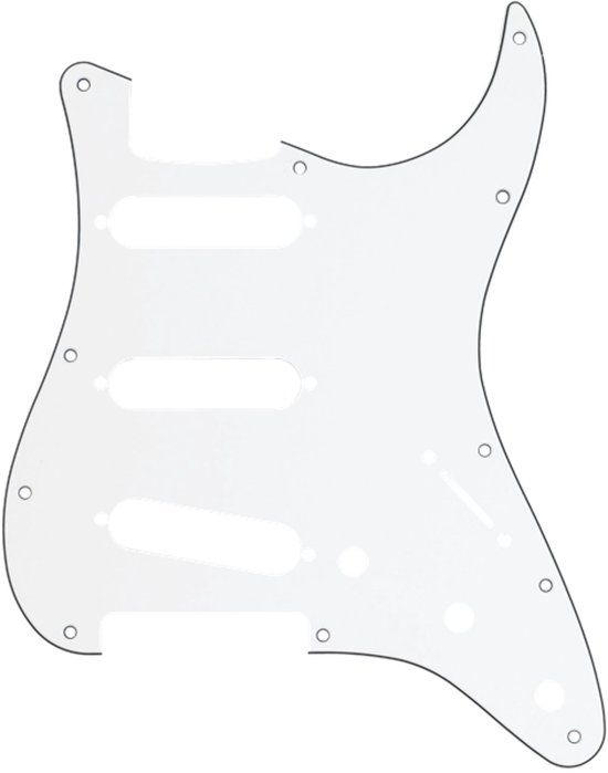 Fender Modern Style Pickguard Strat wit 3-Ply 11-Hole - Pickguard
