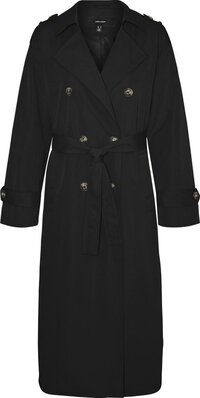 Vero Moda Chloe Long Trenchcoat Black XL Women