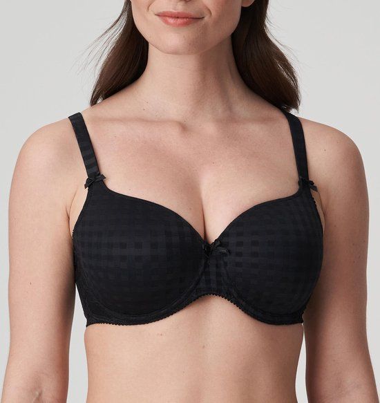 PrimaDonna Madison Voorgevormde Beugel Bh 0262120 Zwart - maat EU 80C / FR 95C