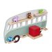 Relaxdays Toniebox-rek - bus - salie - 62x32x13 cm
