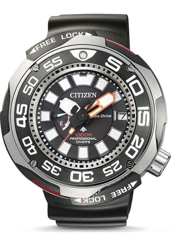 Citizen Promaster Marine BN7020-09E Herenhorloge - Zwart - Ø 52 mm