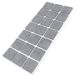 Adsamm® / 21 x zelfklevende viltglijders/Grijs / 30x30 mm/Vierkant/Meubelviltglijders met een dikte van 3,5 mm/Meubel- en vloerbescherming