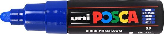 Posca PC-7M Marker - Dark Blue
