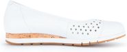Gabor 22.412.50 - Damenslipper - Weiß - Leder