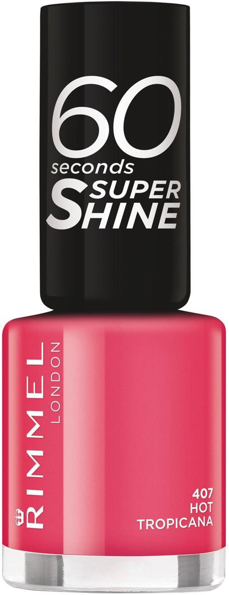 Rimmel London Rimmel - 60 seconds supershine nailpolish - Hot Tropicana - Peach-Coral