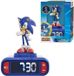 Sonic réveil, veilleuse, haut-parleur Bluetooth, écran LCD, microphone intégré, bleu