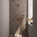 Brauer Copper Edition thermostatische inbouw regendouche met drukknoppen SET 55
