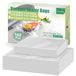 KitchenBoss Vacuümzakken voor levensmiddelen, 160 stuks: 20 x 30 cm (120 stuks) + 15 x 25 cm (40 stuks), vacuümzakken voor voedselopslag